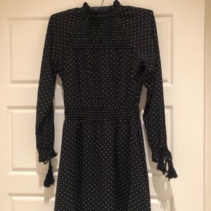 Long sleeve Polka dot Dress